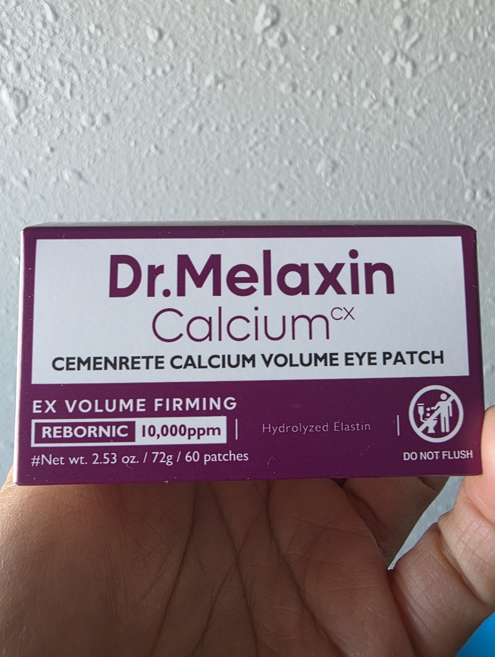 Dr Melaxin Cemenrete Calcium Volume Eye Patch 60ea Hydrolyzed Collagen Firming